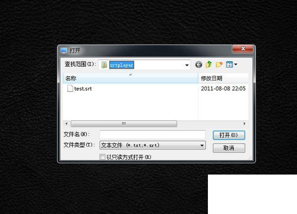 srtplayer srt格式字幕播放软件