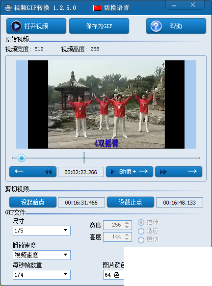 视频GIF转换