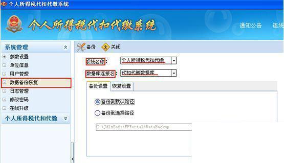 个人所得税代扣代缴系统