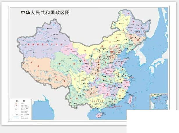 矢量中国地图