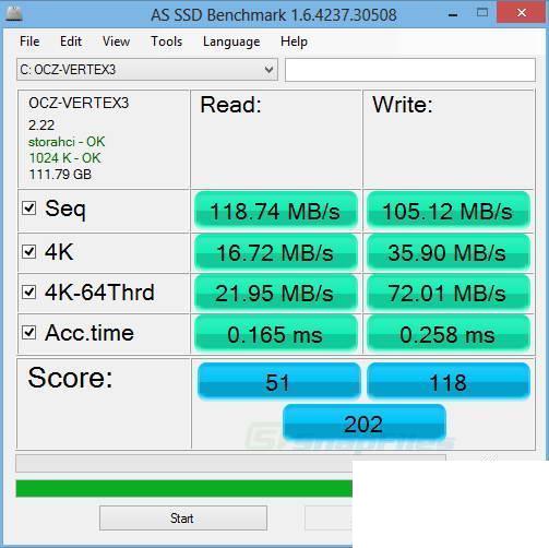 AS SSD Benchmark