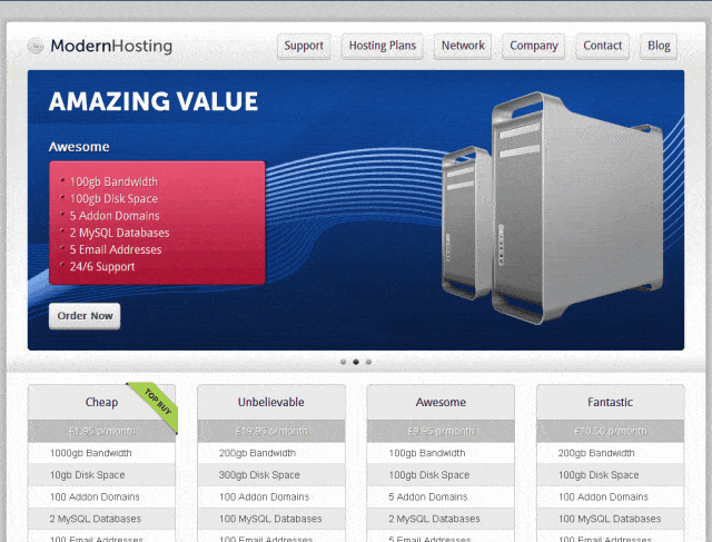 dsl webhosting