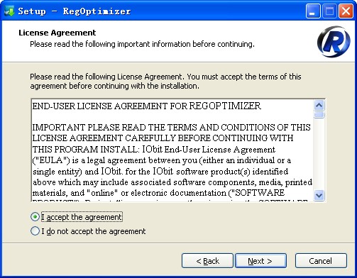 IObit RegOptimizer