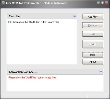 Jodix Free WMA to MP3 Converter1.16