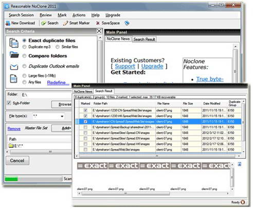 NoClone Duplicate File Finder5.1.41