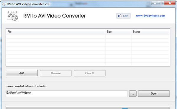 RM to AVI Video Converter1.0