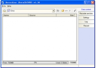 Recordius (DataCD/DVD)1.36.0.0