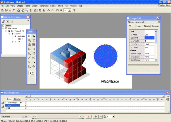 KoolMoves Flash Editor9.9.0
