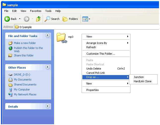 Hardlink Shell Extension