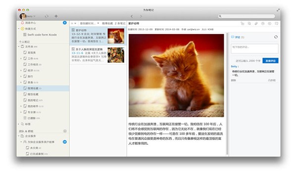 为知笔记ForMac