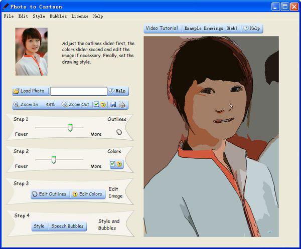 CaricaturePhotoToCartoon