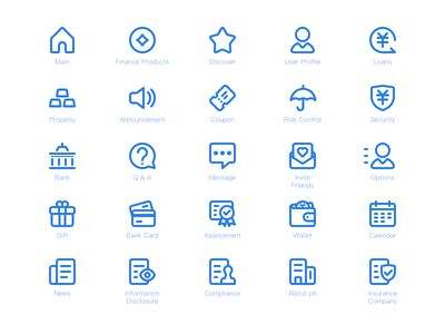FinancialIconLibrary