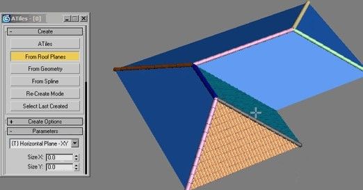 AtilesFor3DsMax屋顶设计插件