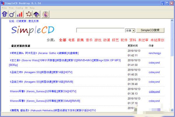 SimpleCDDesktop