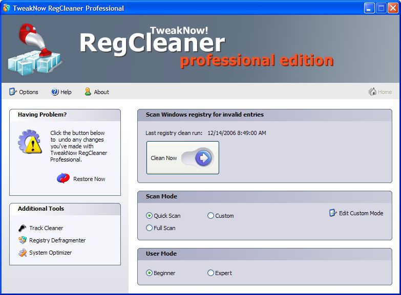 TweakNowRegCleaner