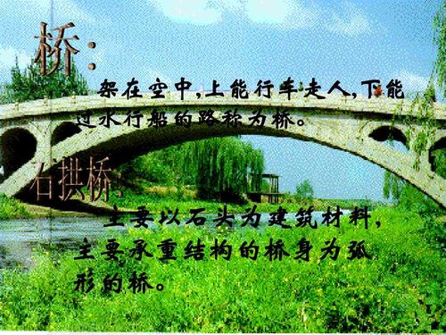 中国石拱桥PPT课件