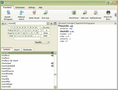 SlovoEdClassicEnglish-Spanish