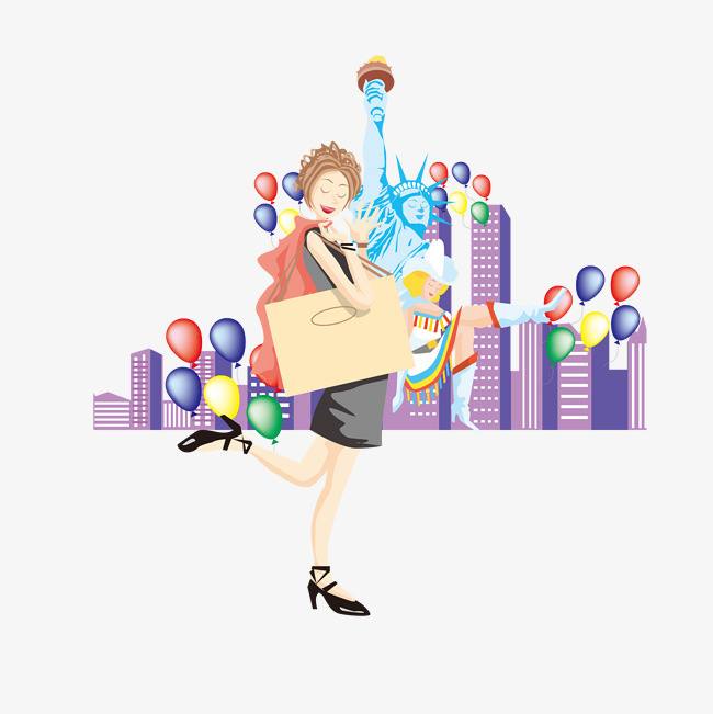 商品购物系列矢量图