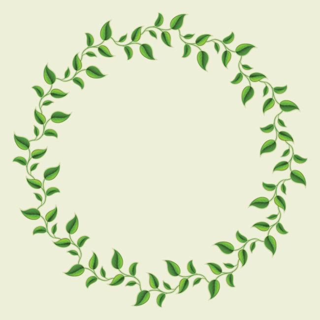 春天光阴绿草背景矢量图