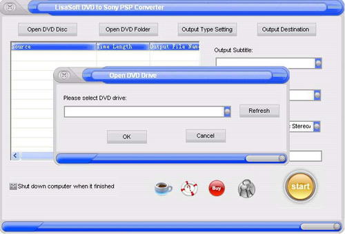 LisasoftDVDtoSonyPSPConverter