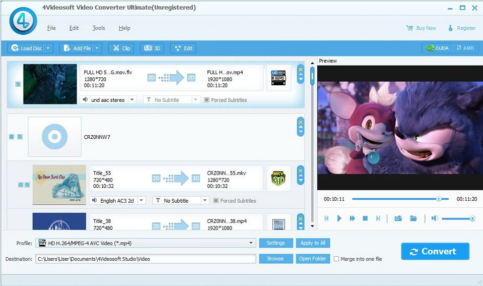 4VideosoftVideoConverterUltimate(万能视频转换器)