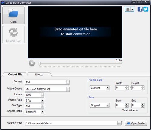gif转视频(GIFToFlashConverter)