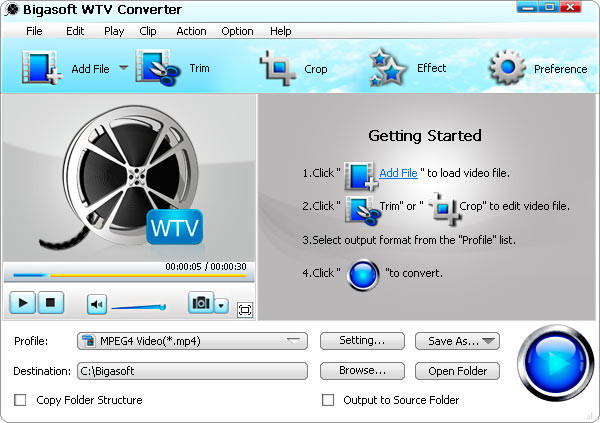 WTV转换器(BigasoftWTVConverter)