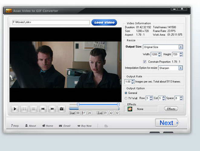 视频转gif(AoaoVideotoGIFConverter)