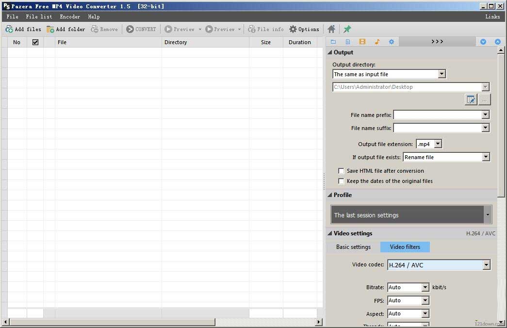 PazeraFreeMP4VideoConverter