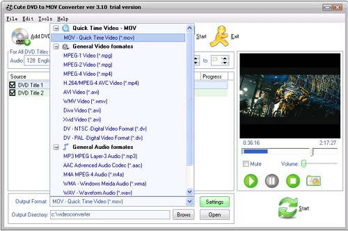 CuteDVDto3GPConverter