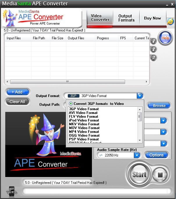 MediaSantaAPEConverter