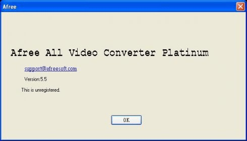 AfreeAllVideoConverterPlatinum