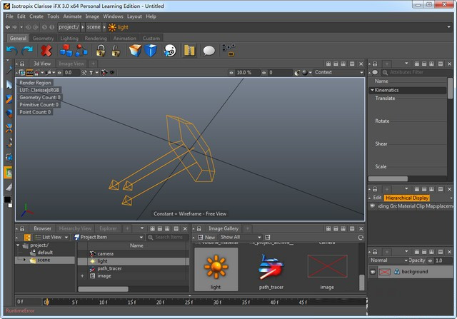 3D渲染器ClarisseiFX