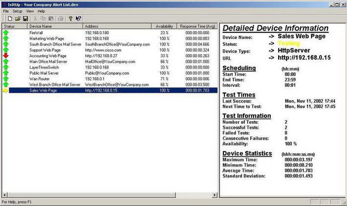 IsItUpNetworkMonitor