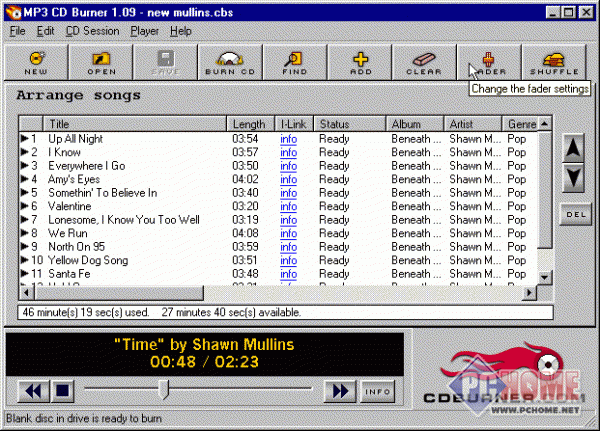 AcousticaMP3CDBurner(MP3刻录CD)
