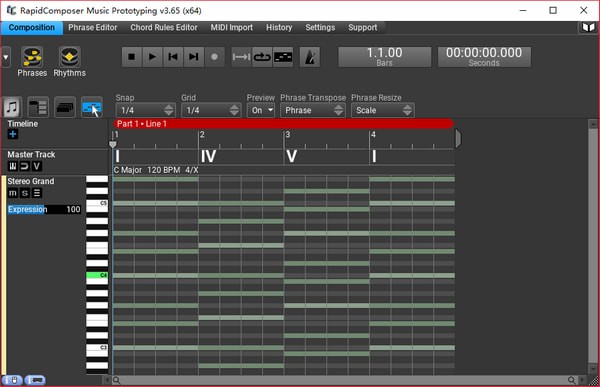 MusicDevelopmentsRapidComposer歌曲创作设计软件