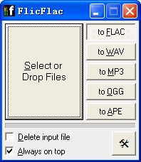 flac转mp3(FlicFlac)