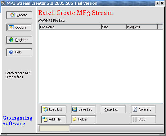 MP3StreamCreator