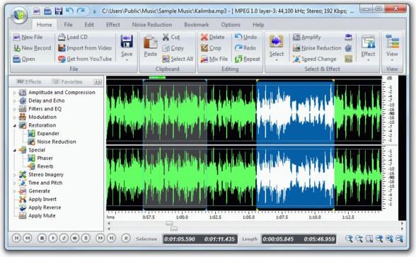 AudioEditorDeluxe音频编辑软件