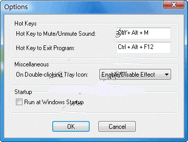 MuteonLockPortable(自定义快捷键控制静音)
