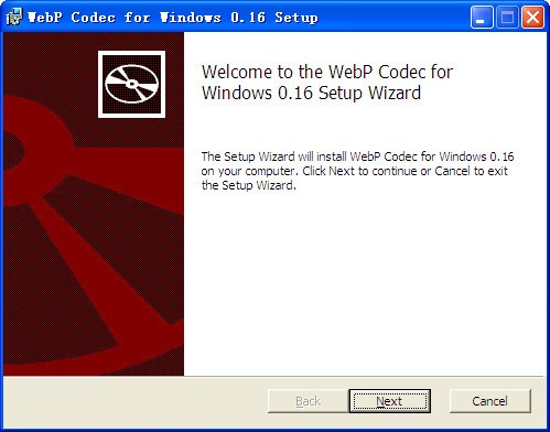 WebPCodecforWindows