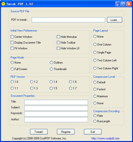 TweakPDF