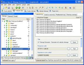 A1SitemapGenerator