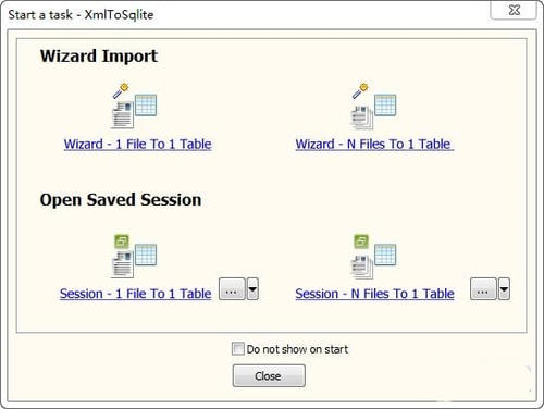 XmlToSqlite(Xml导入Sqlite工具)