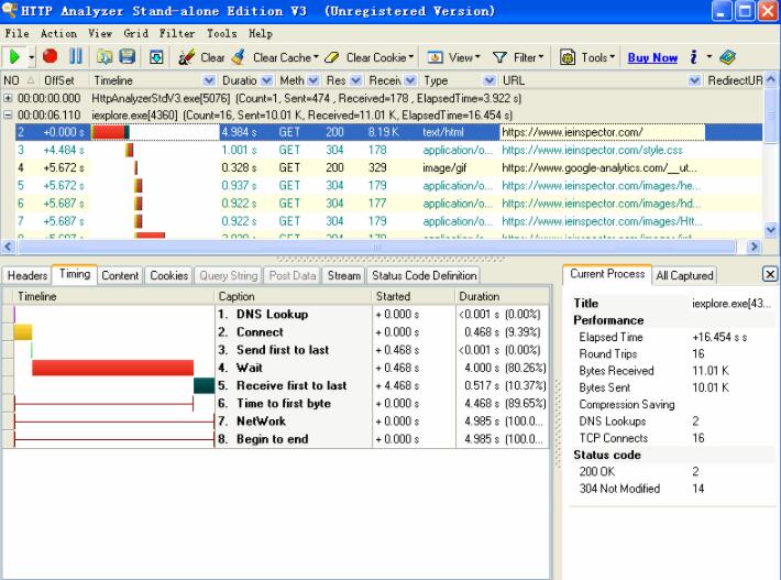 HTTPAnalyzerFullEdition(网络抓包工具)
