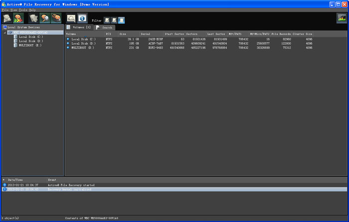NTFS分区文件恢复工具(NTFSRecoveryToolkit)