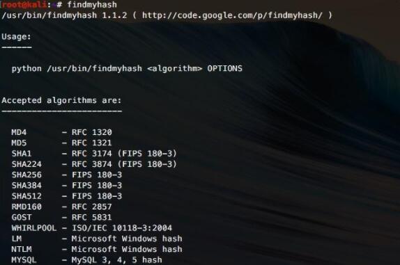 FindMyHash