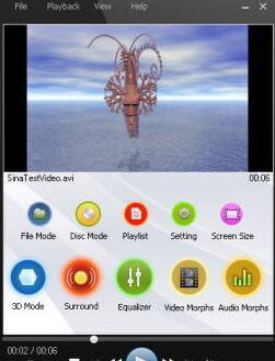 视频播放器(AVMediaPlayerMorpher)
