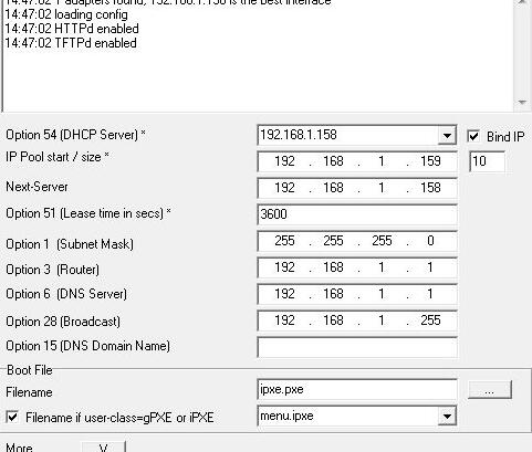 TinyPXEServer(pxe服务器软件)