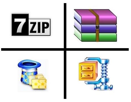 rar转zip